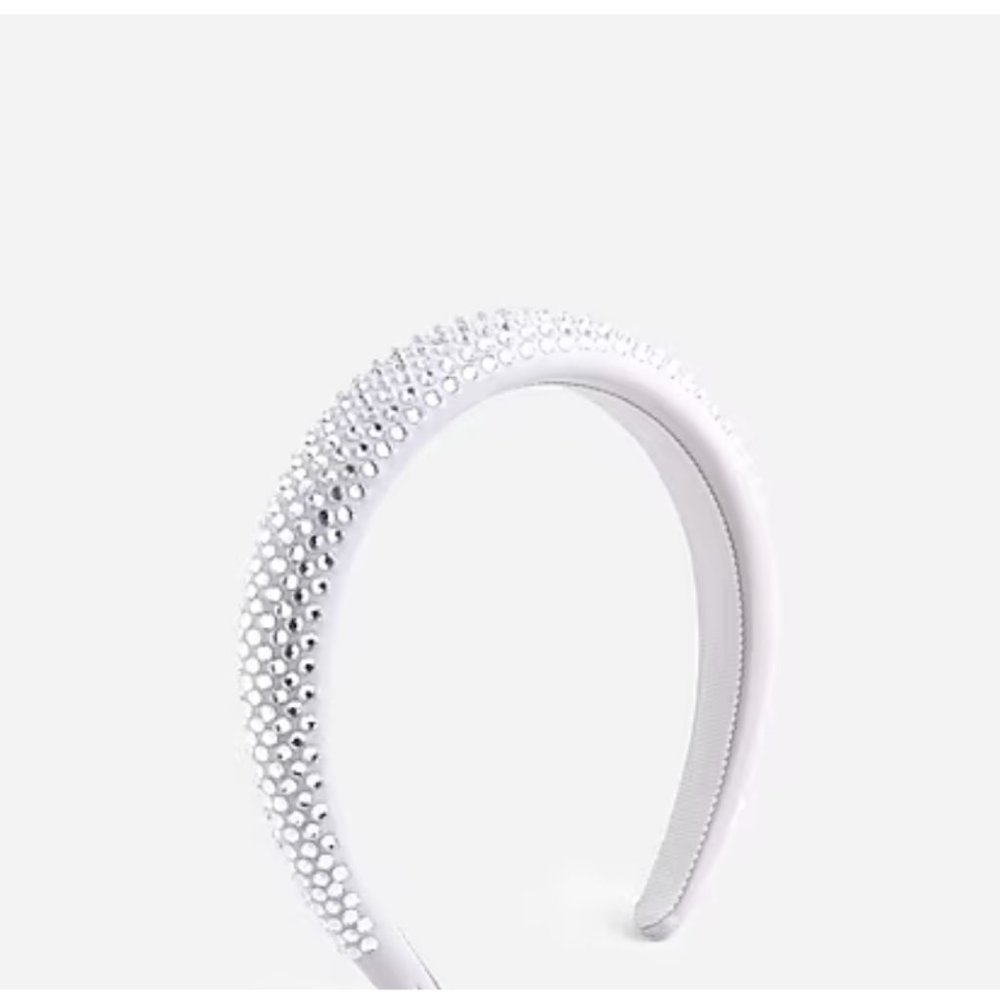 SPARKLY J. Crew Rhinestone Studded Headband, Pristine Condition, OS